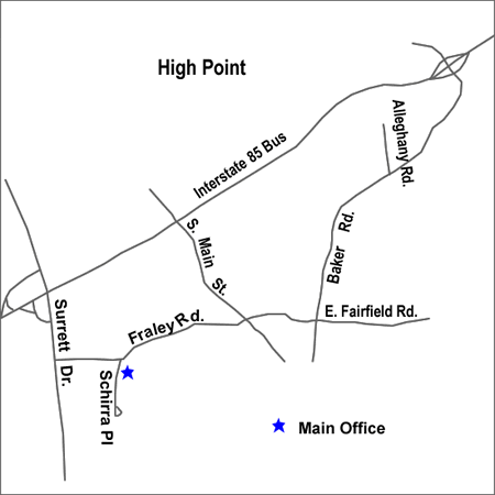 map to Ampac Forwarding